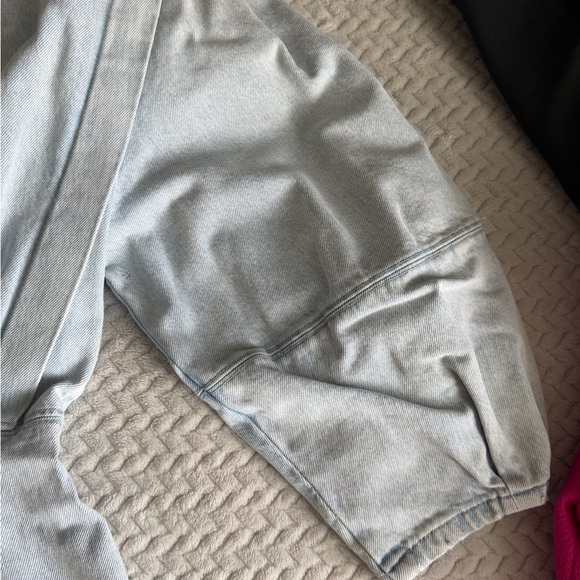 Zara Soft Blue Denim Midi Dress - Picture 3 of 5